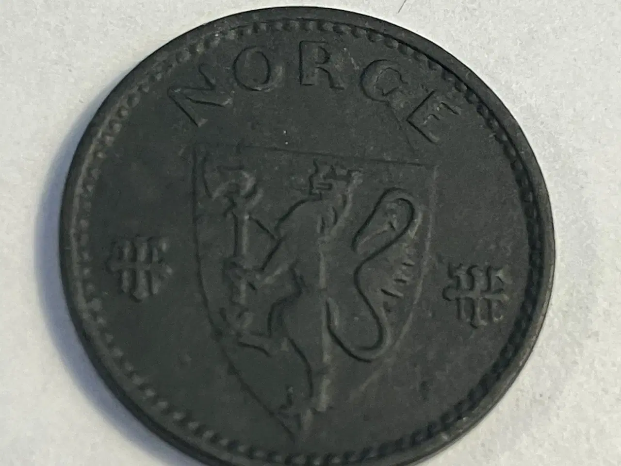 Billede 2 - 50 Øre 1941 Zink Norge