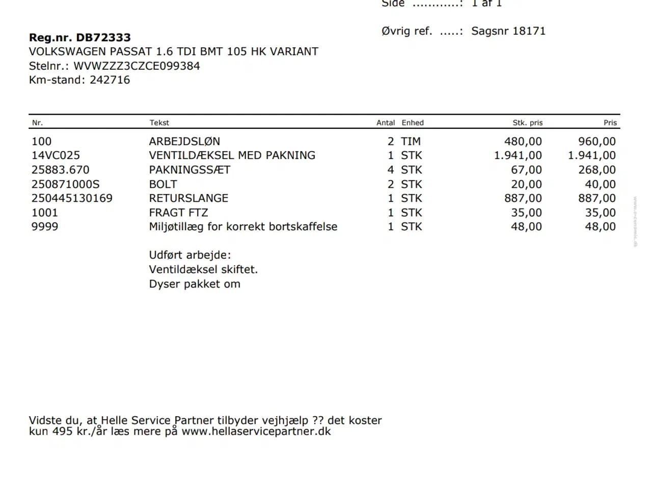 Billede 2 - Passat 1.6 TDI 