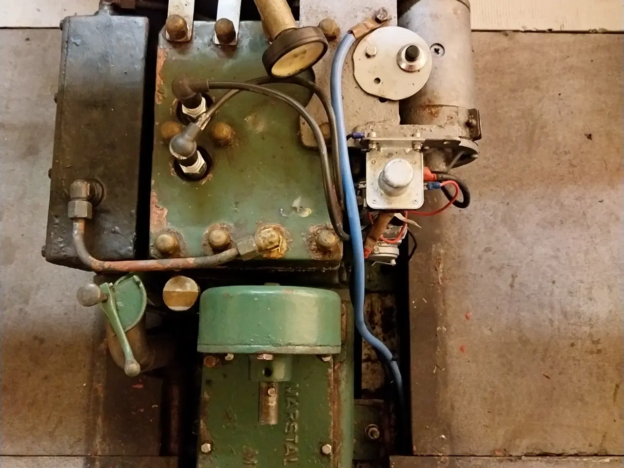 Billede 1 - Nysted jolle, 2 cyl marstal motor