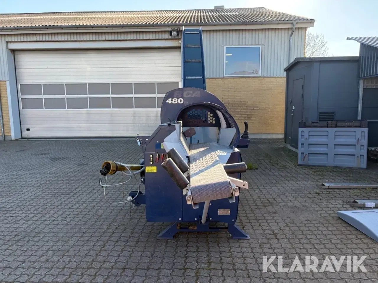 Billede 7 - Brændemaskine Tajfun RCA 480 Joy med transportør