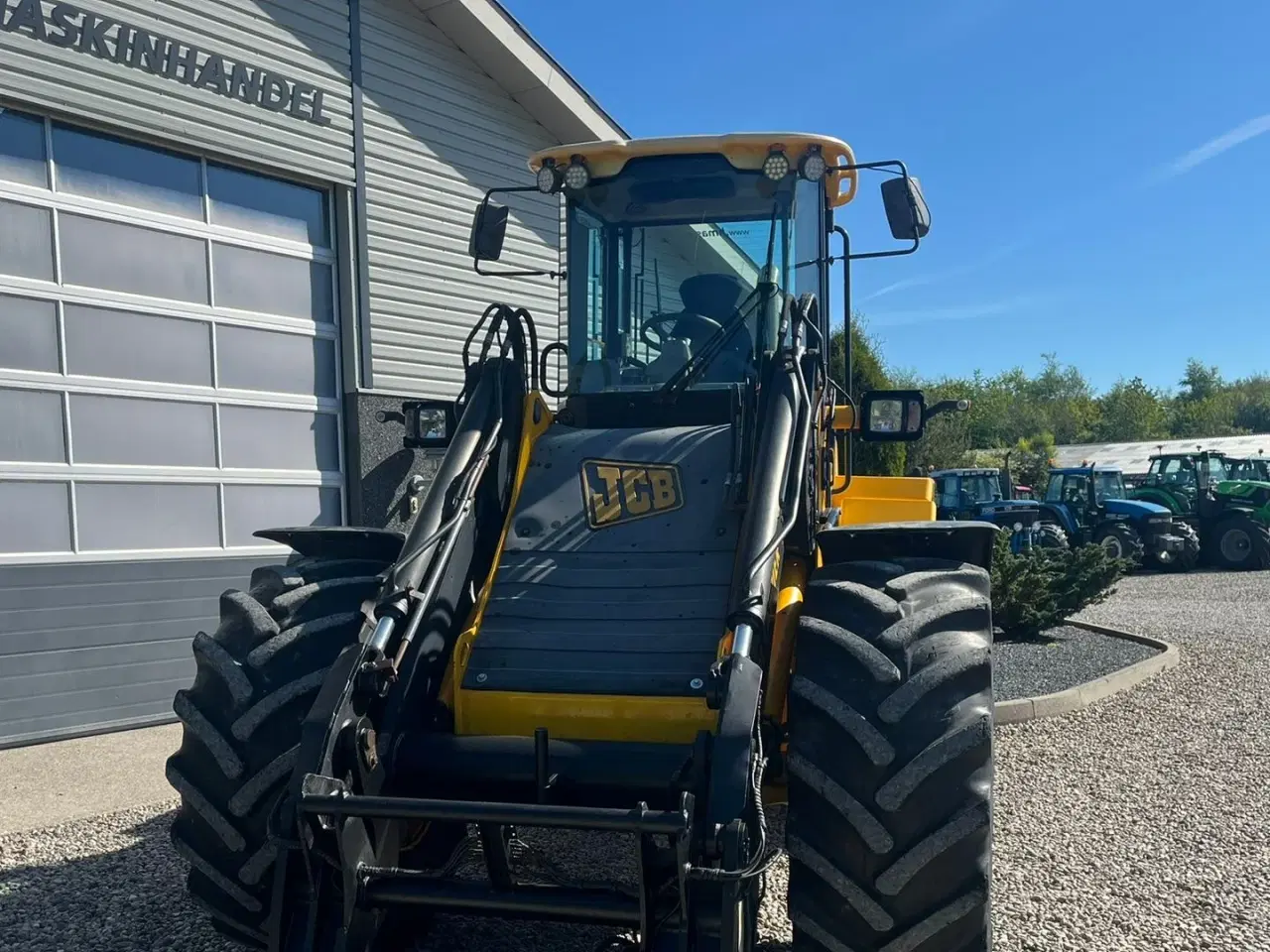 Billede 15 - JCB 426 med traktor dækmontering og hurtigskifte samt centralsmørring