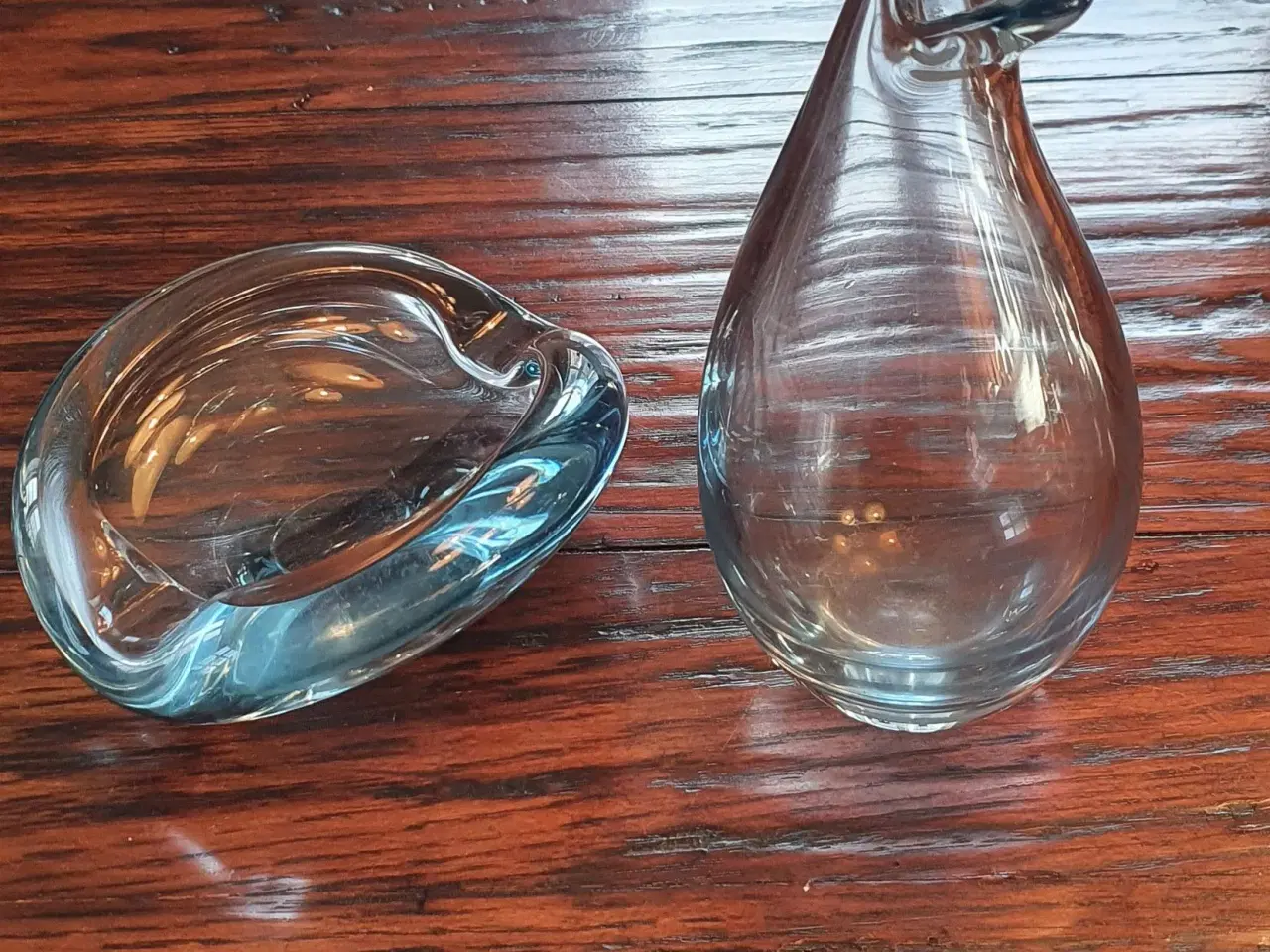 Billede 1 - Holmegaard askebæger og vase