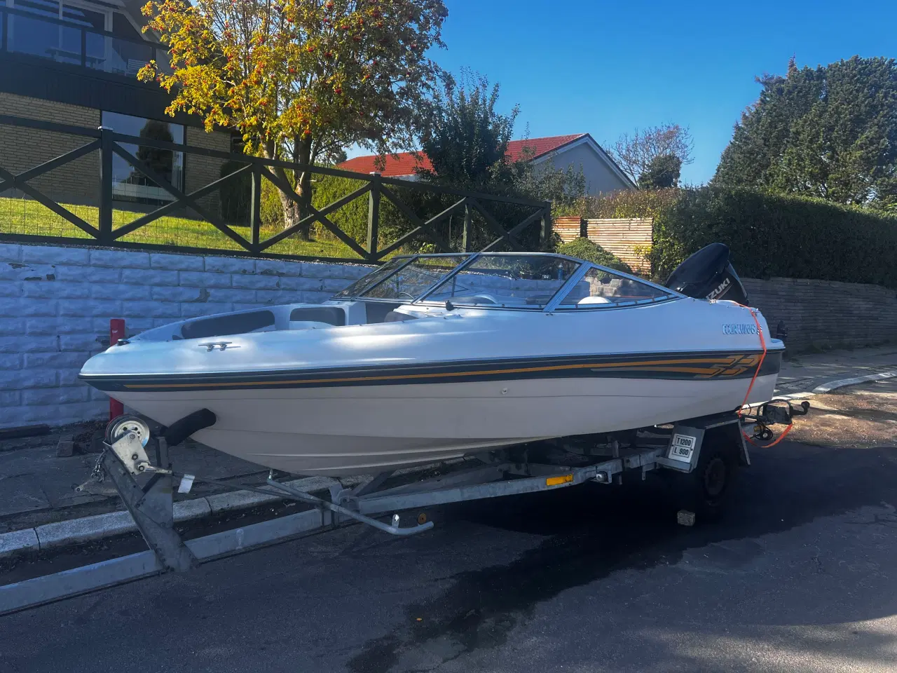 Billede 5 - Ny 140 HK Suzuki motor med båd, havneplads og trai