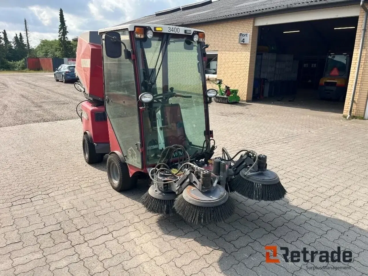 Billede 3 - VPM 3400 TIMAN 3400 Multimaskine / suge-Fejeudstyr