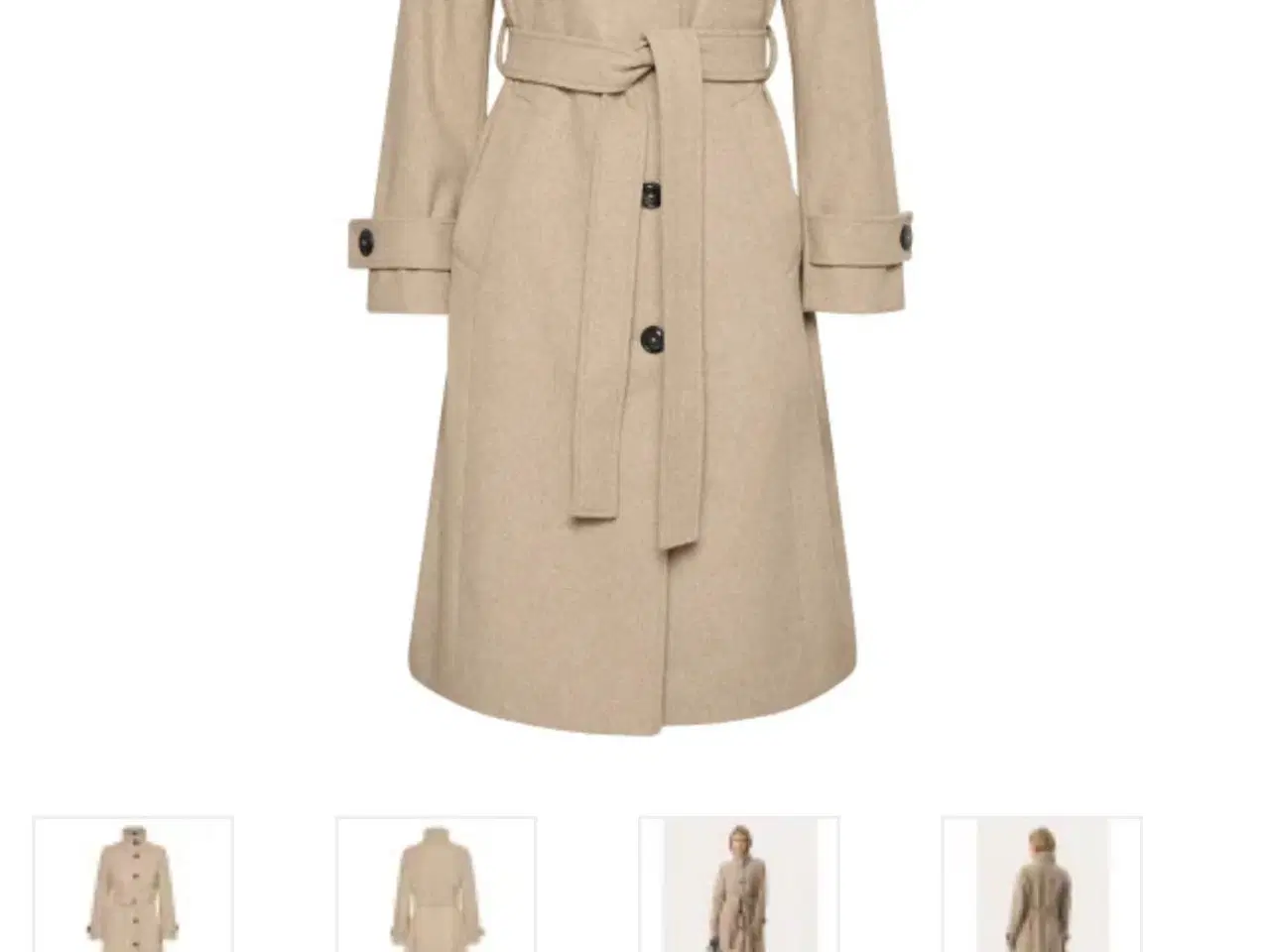 Billede 4 - Part Two Frakke smuk beige melange.