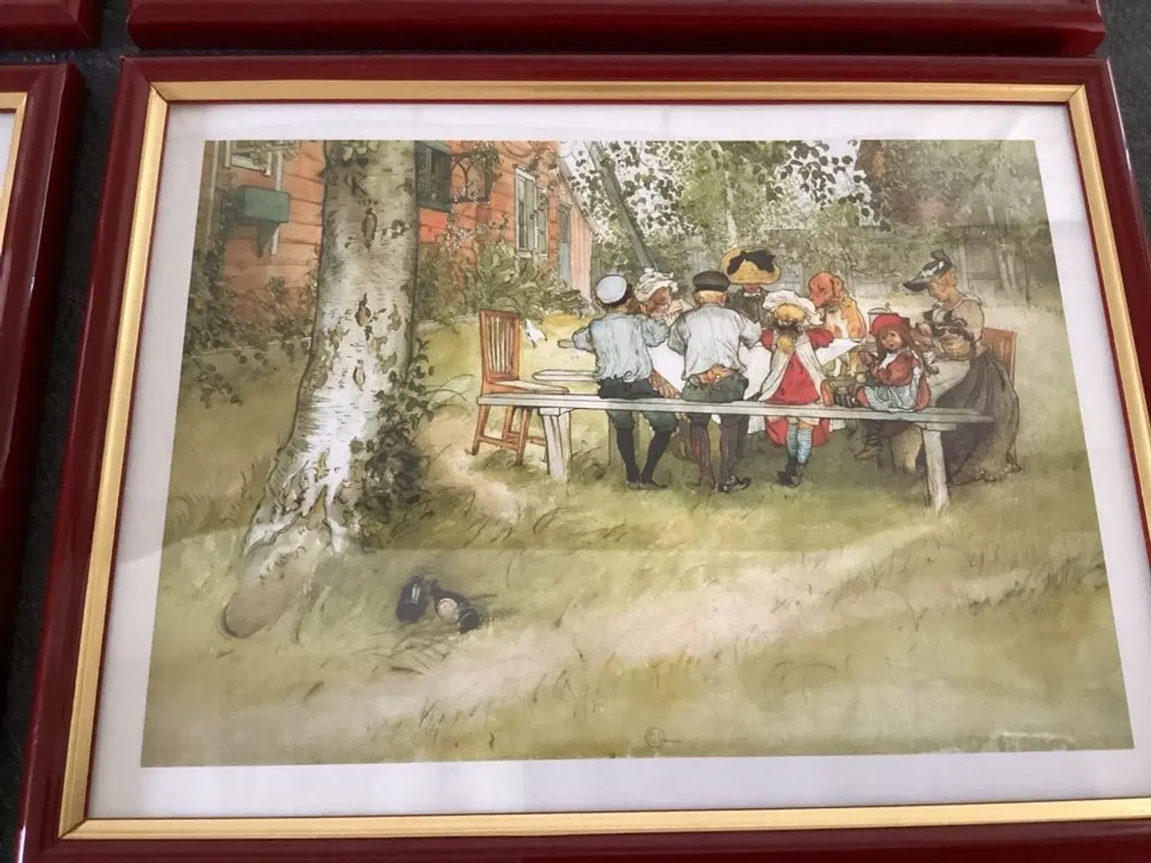 Billede 3 - Carl Larsson, motiv: De 4 årstider