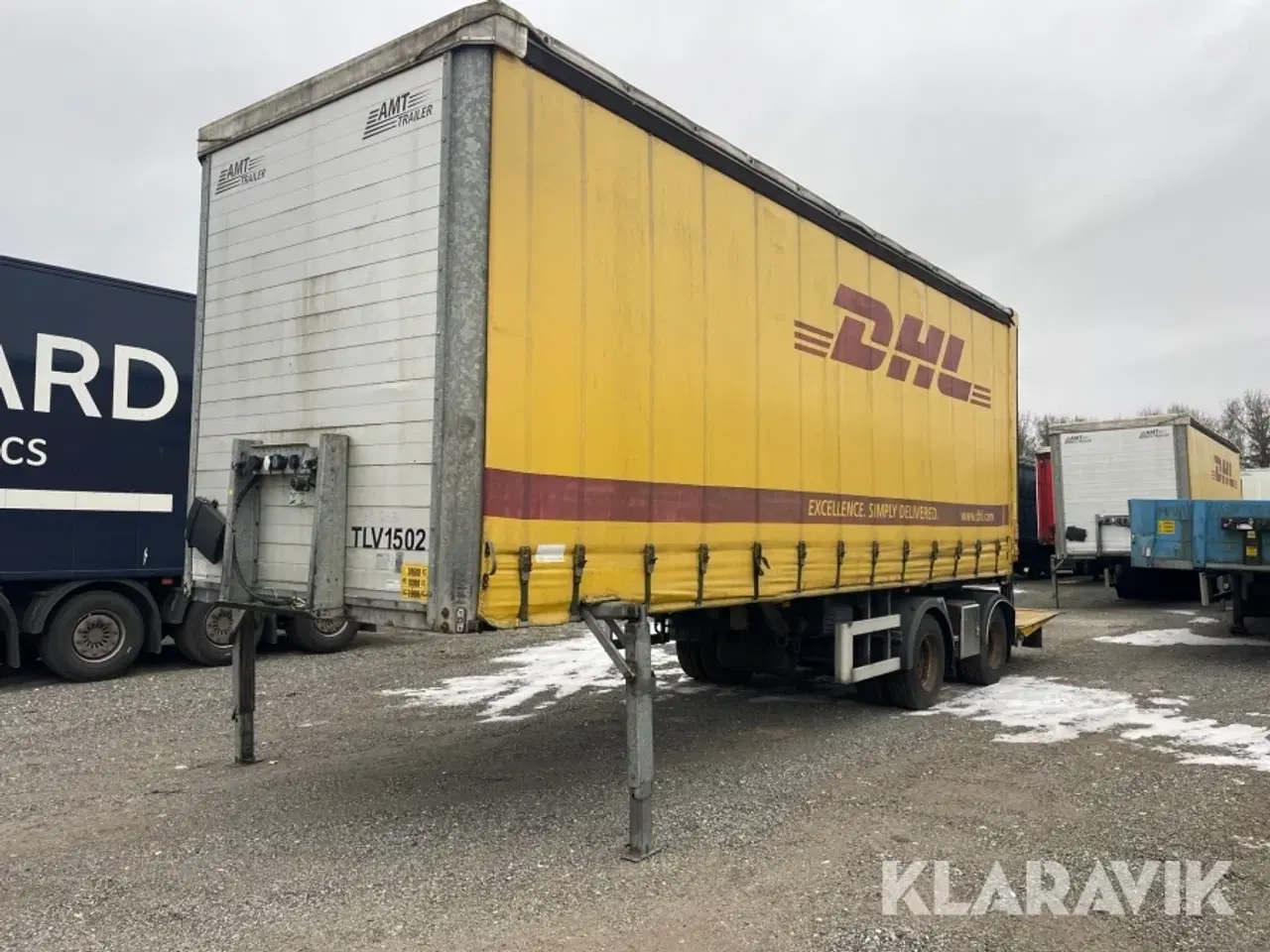 Billede 1 - Linkgardintrailer AMT LG300 med lift