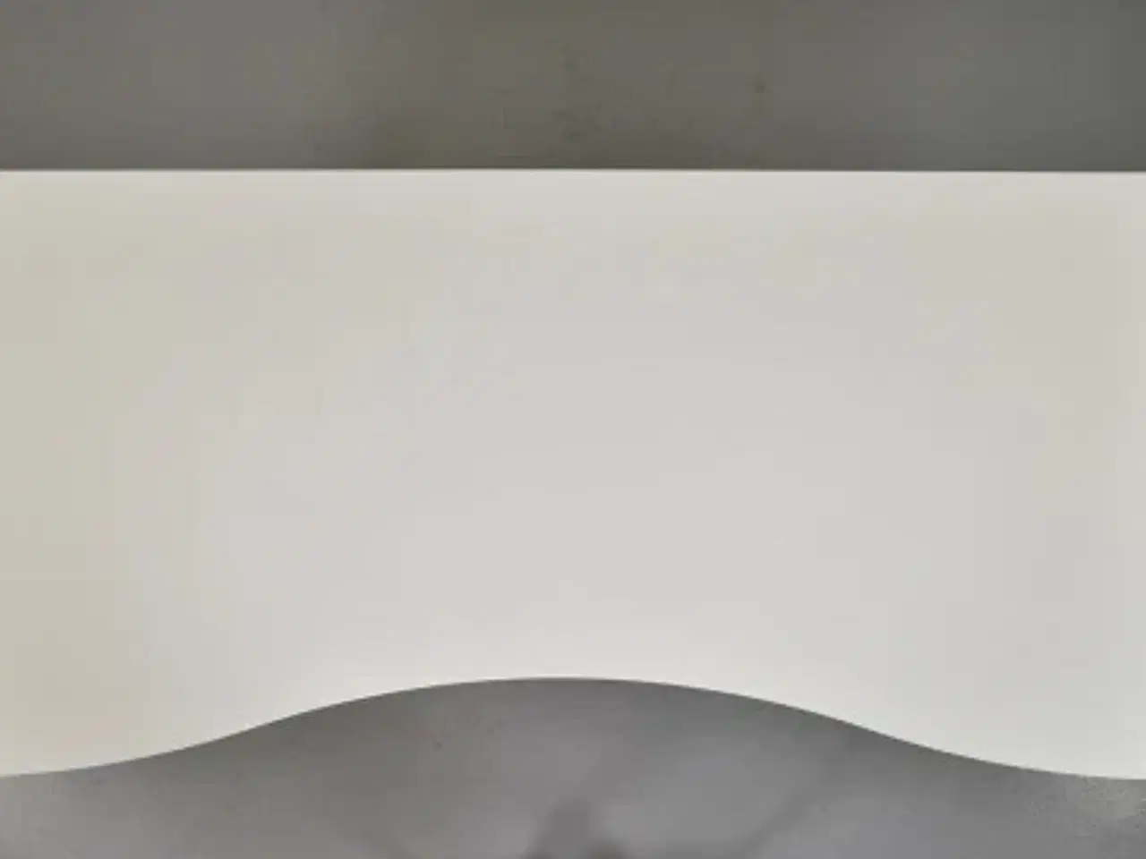 Billede 5 - Scan office hæve-/sænkebord med hvid plade og hvidt stel, 180 cm.