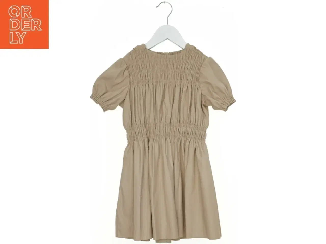 Billede 1 - Beige "læder" Kjole fra Zara (str. 116 cm)
