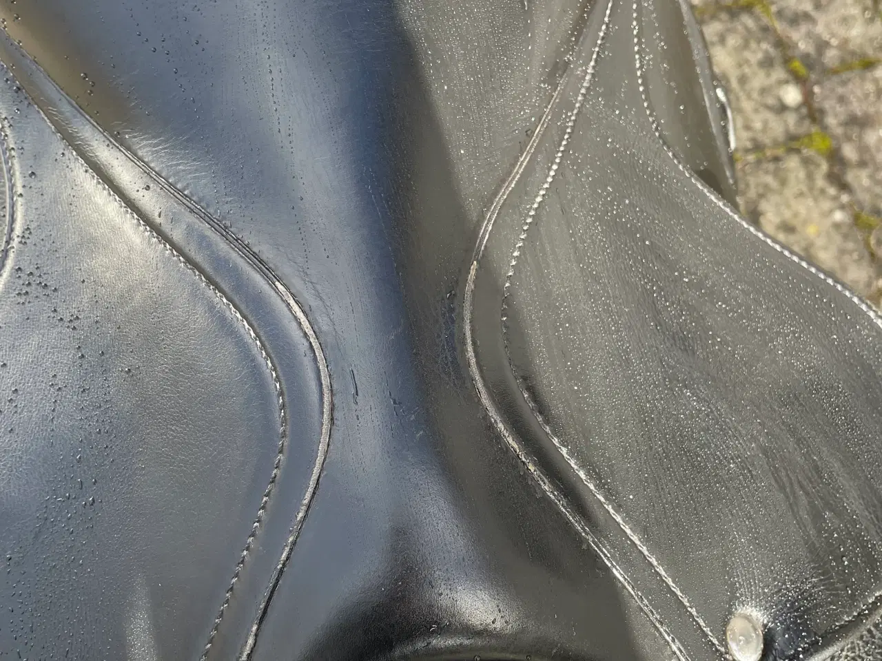 Billede 12 - Sort dressur sadel 16”