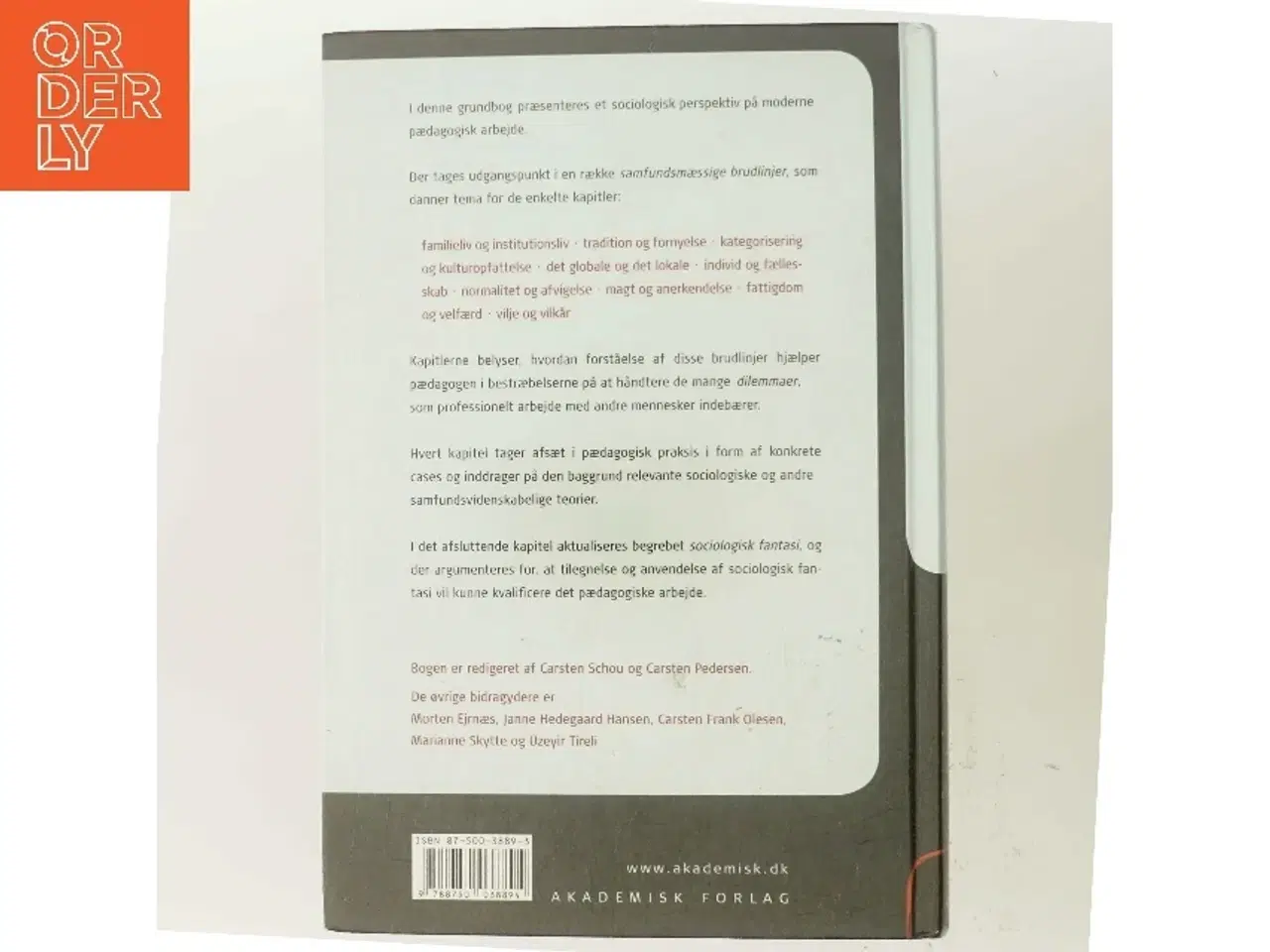 Billede 3 - Samfundet i pædagogisk arbejde (Bog)