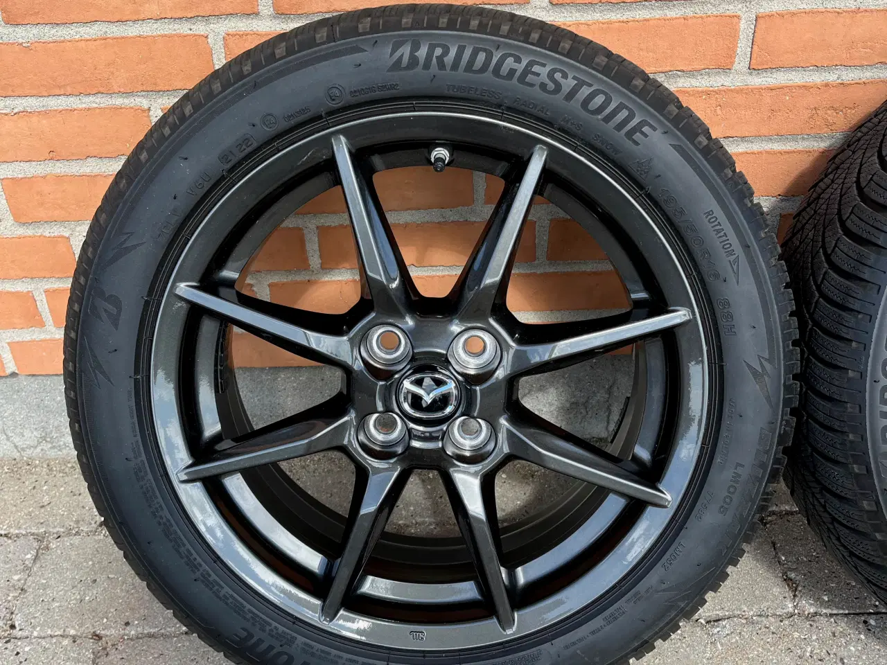Billede 3 - Mazda MX5 ND. Vinterhjul på originale alufælge.