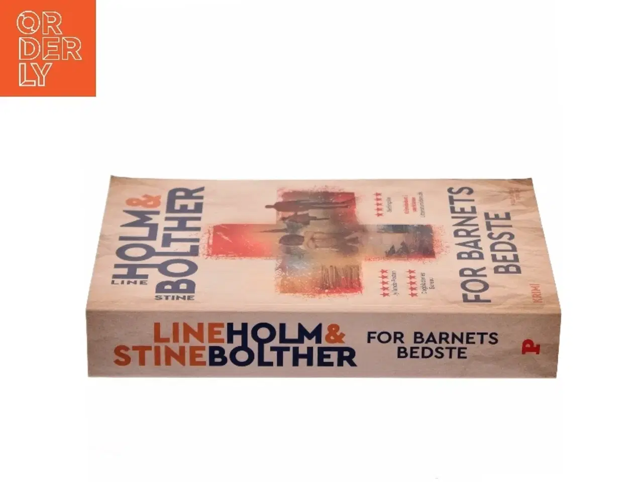 Billede 2 - For barnets bedste : krimi af Line Holm (Bog)