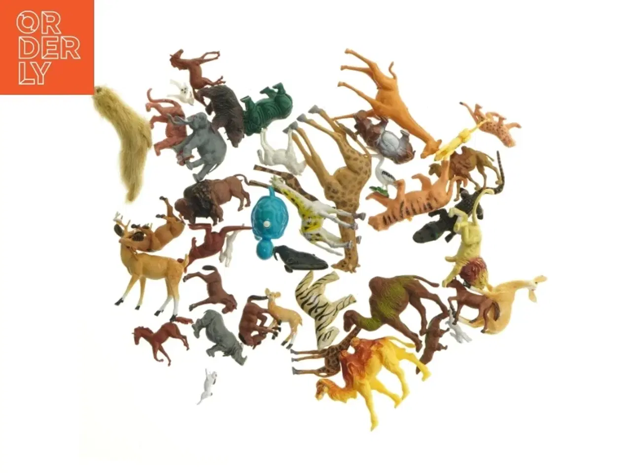 Billede 1 - Samling af plastdyrfigurer