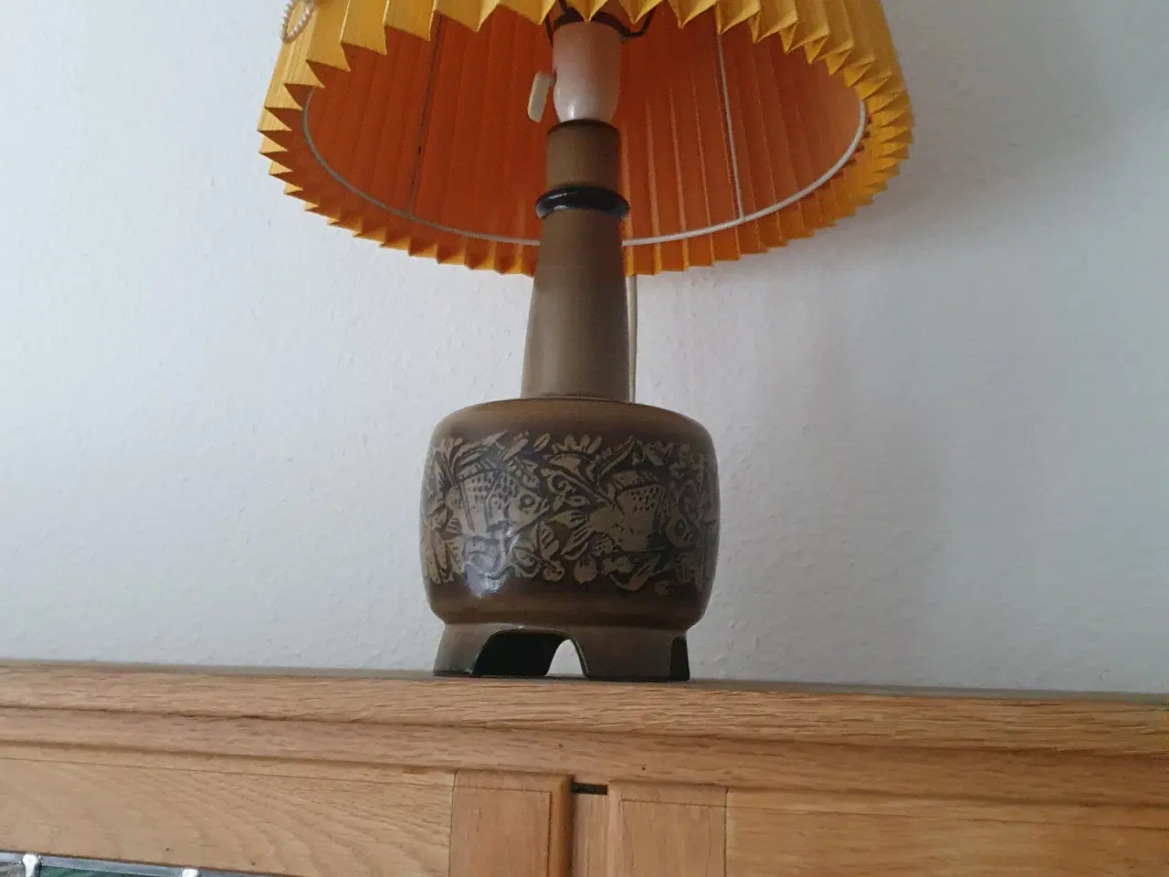 Billede 2 - Gammel royal copenhagen lampe 