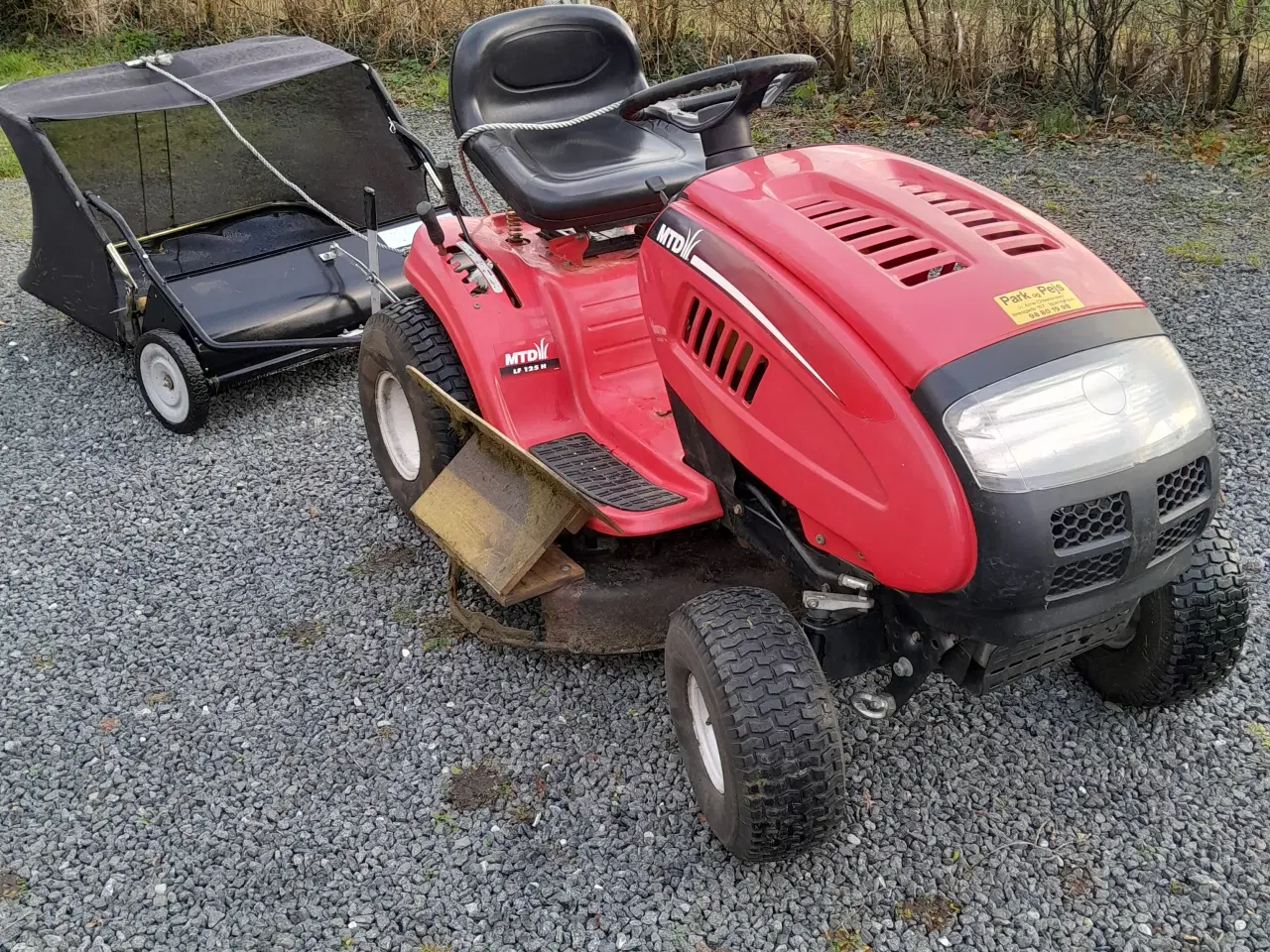 Billede 1 - havetraktor, hydrostat, opsamler