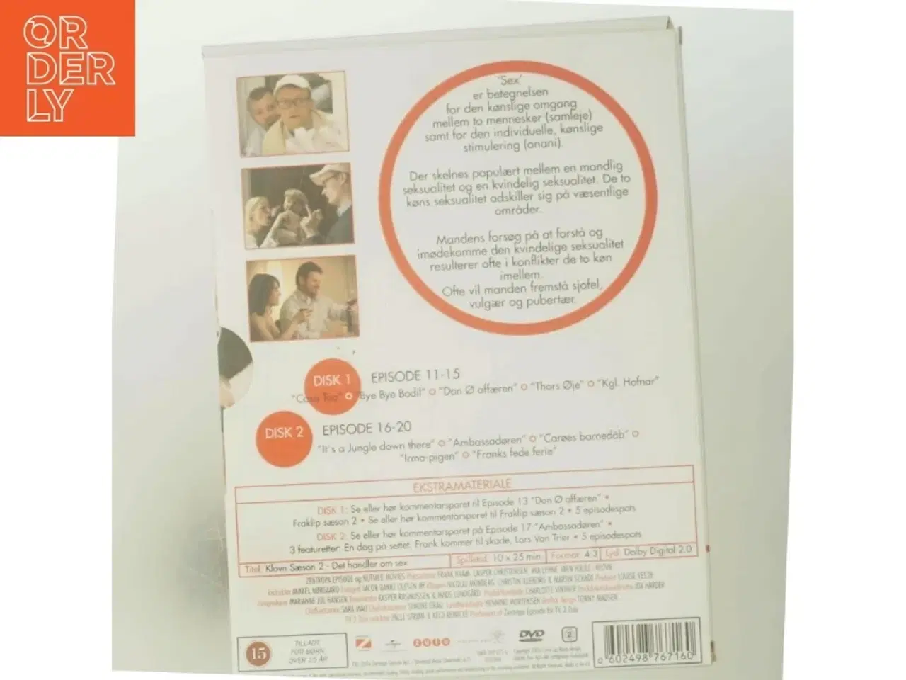 Billede 3 - Klovn - Sæson 2 - det Handler Om Sex med Casper Christensen (DVD)