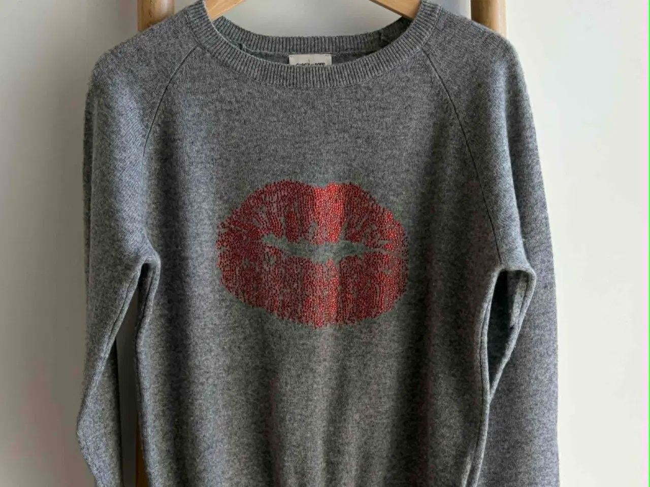 Billede 2 - CASCH et SOIE strikbluse - cashmere blend, str. M