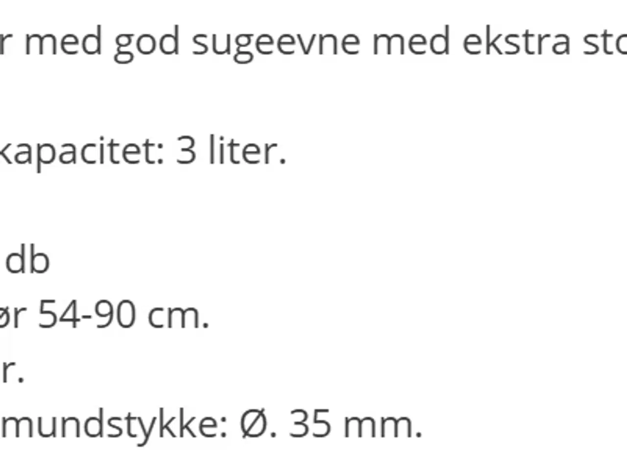 Billede 4 - Støvsuger Wasco Clean 17M ( Arv )