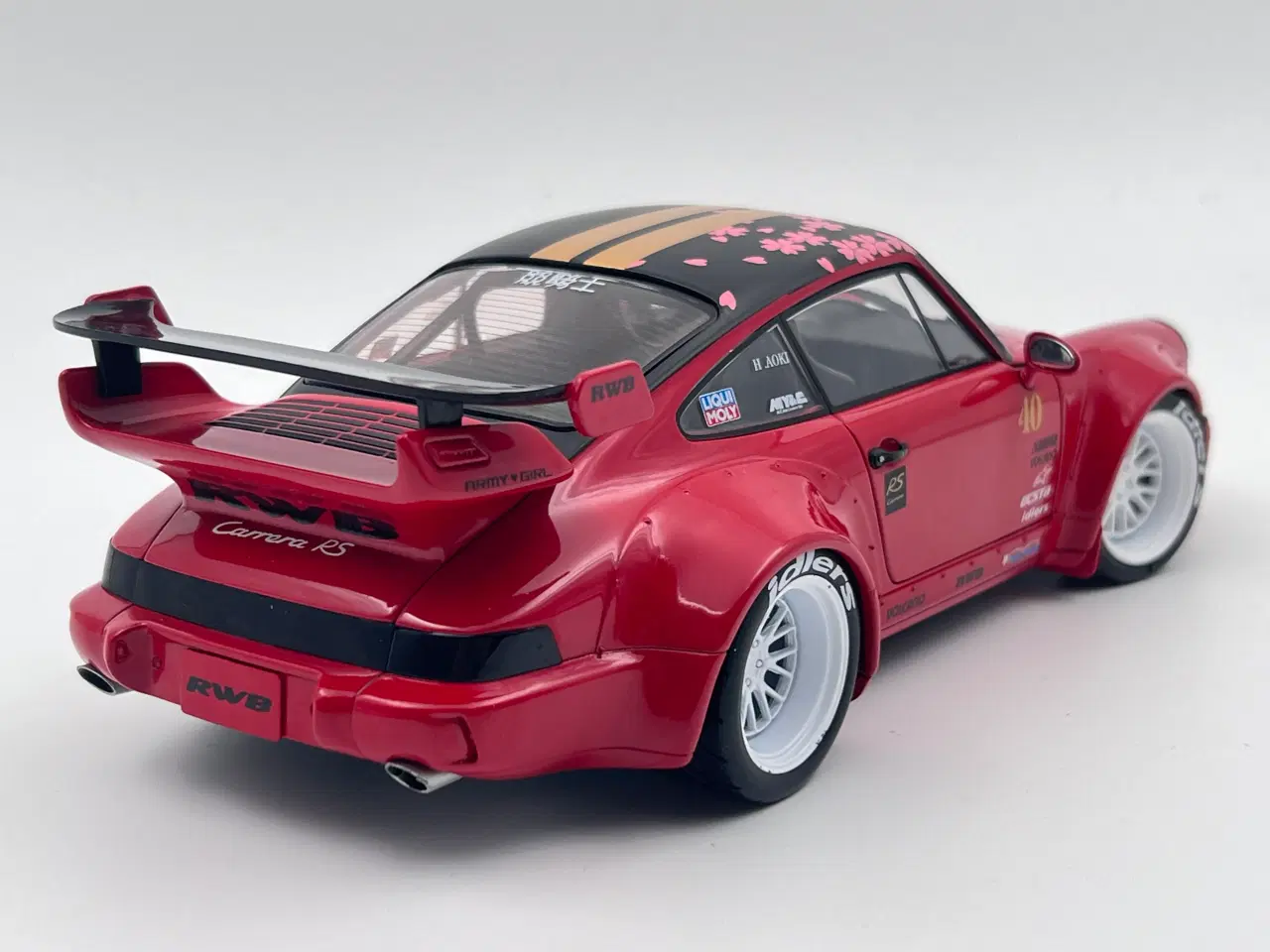 Billede 3 - 1991 / 2021 Porsche 911 Carrera RS RWB 964 - 1:18