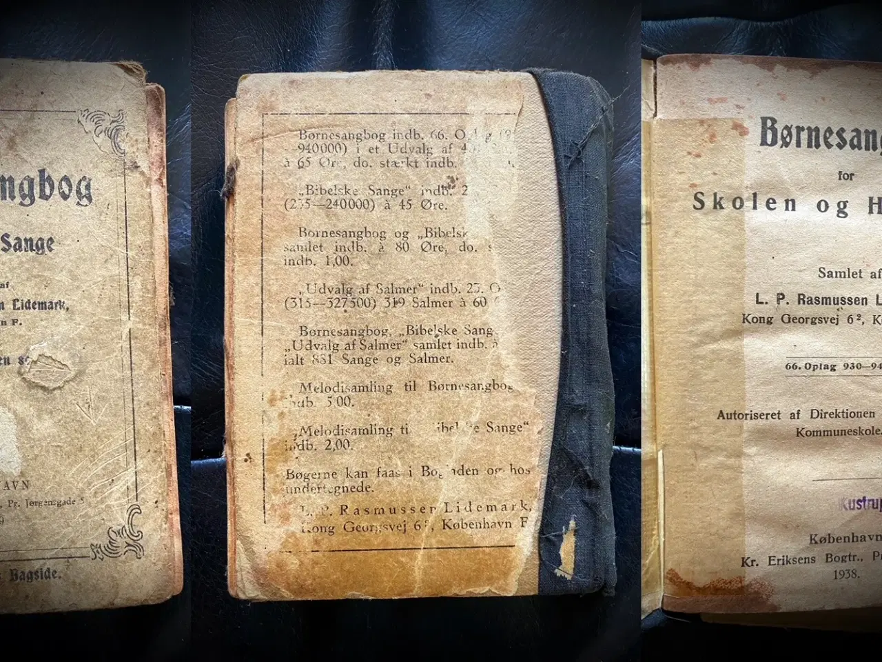 Billede 1 - * Børnesangbog og Bibelske Sange - fra 1938