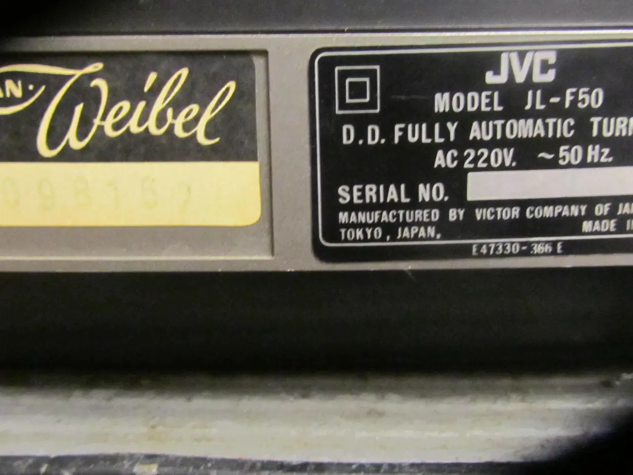 Billede 7 - JVC JL-F50  PROFESSIONEL