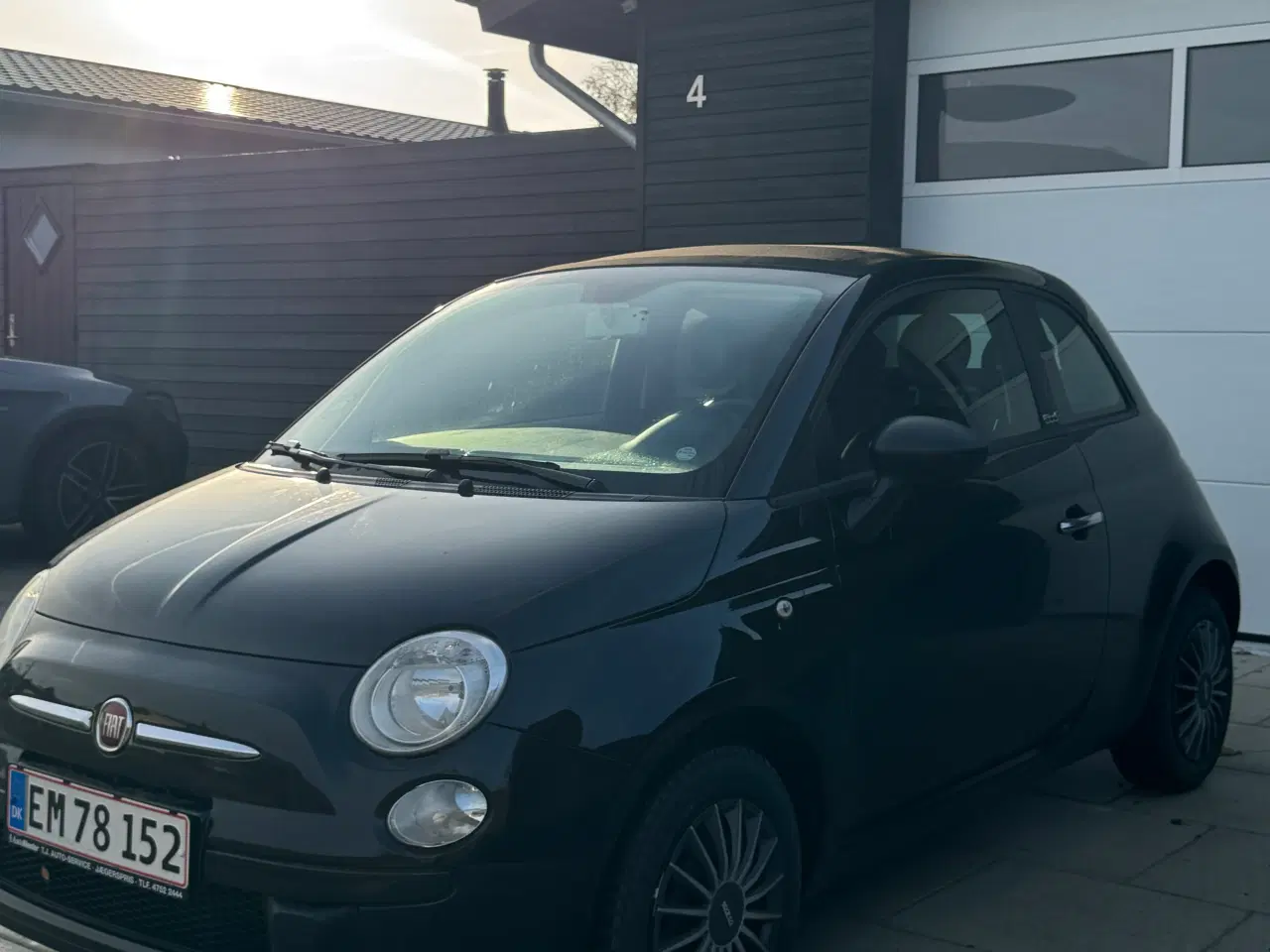 Billede 2 - Fiat 500C m. Lædersæder