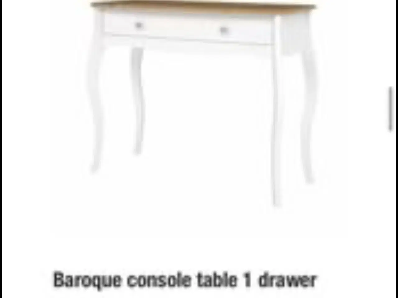 Billede 3 - Baroque konsolbord, sminkebord , toiletbord, kosme