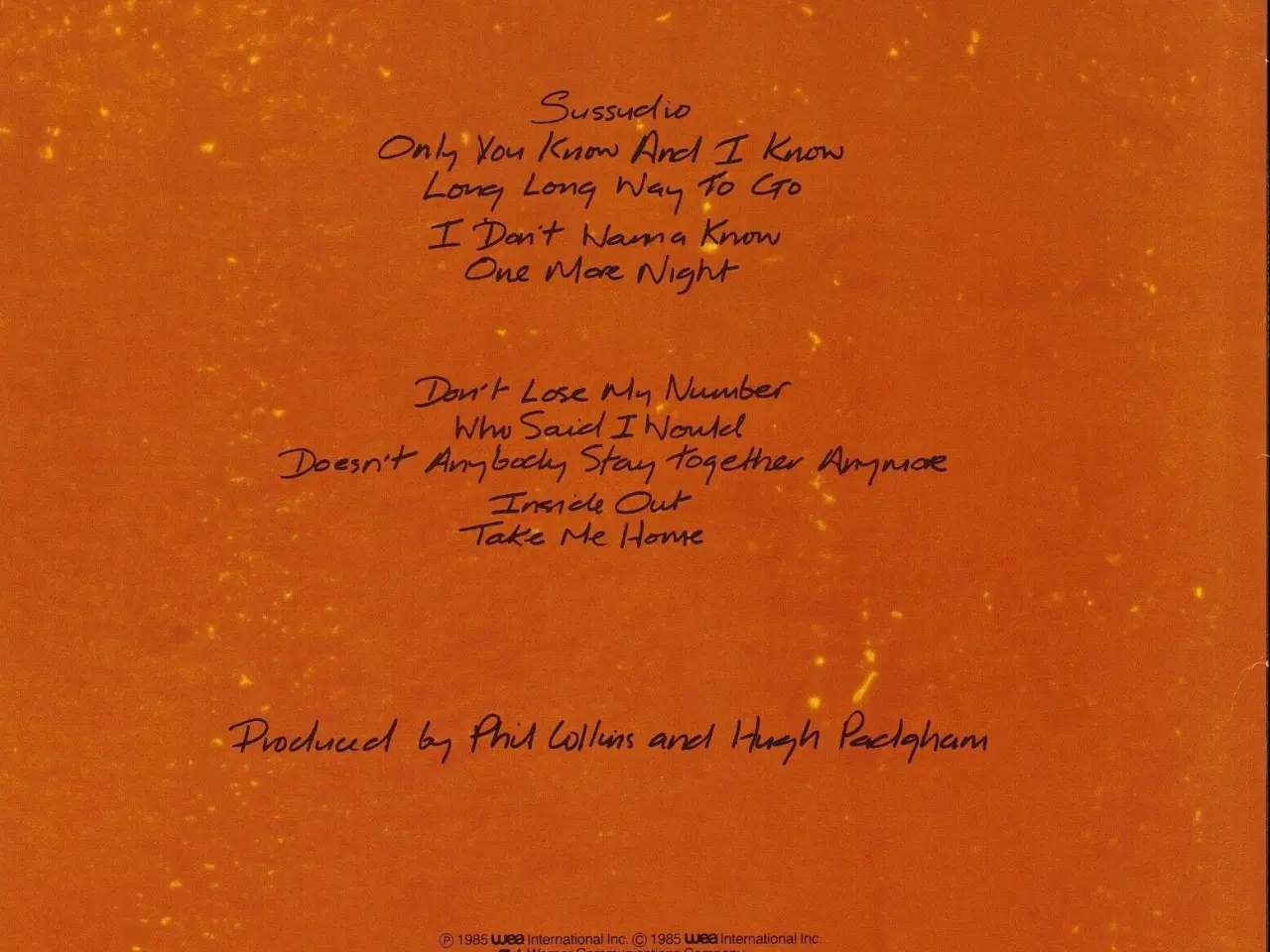 Billede 3 - Phil Collins 2 x LP 