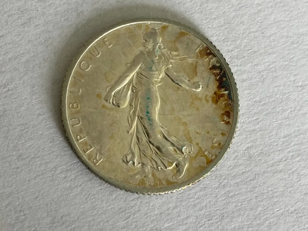 Billede 2 - 1 Franc France 1917