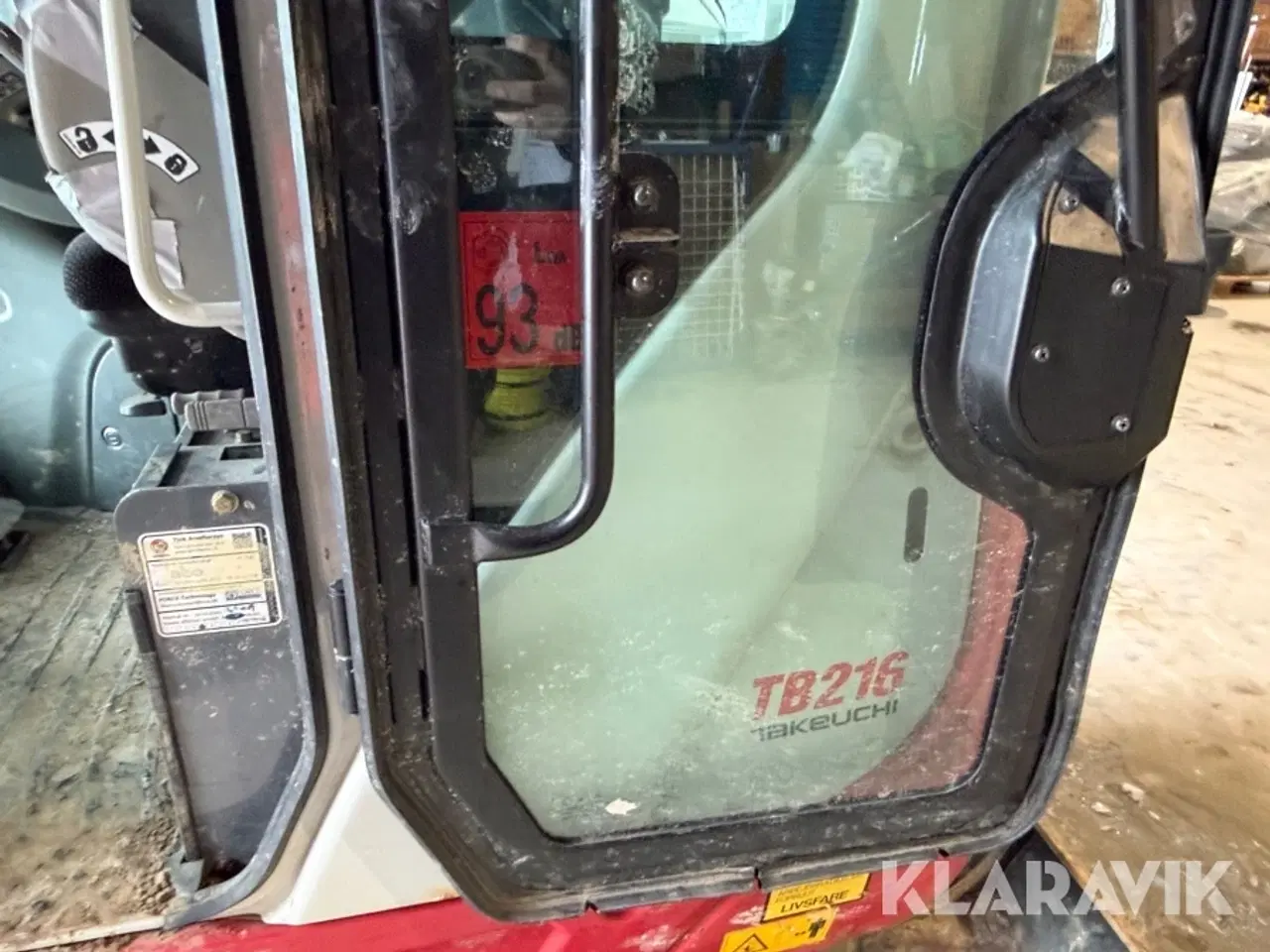 Billede 16 - Minigraver Takeuchi TB216