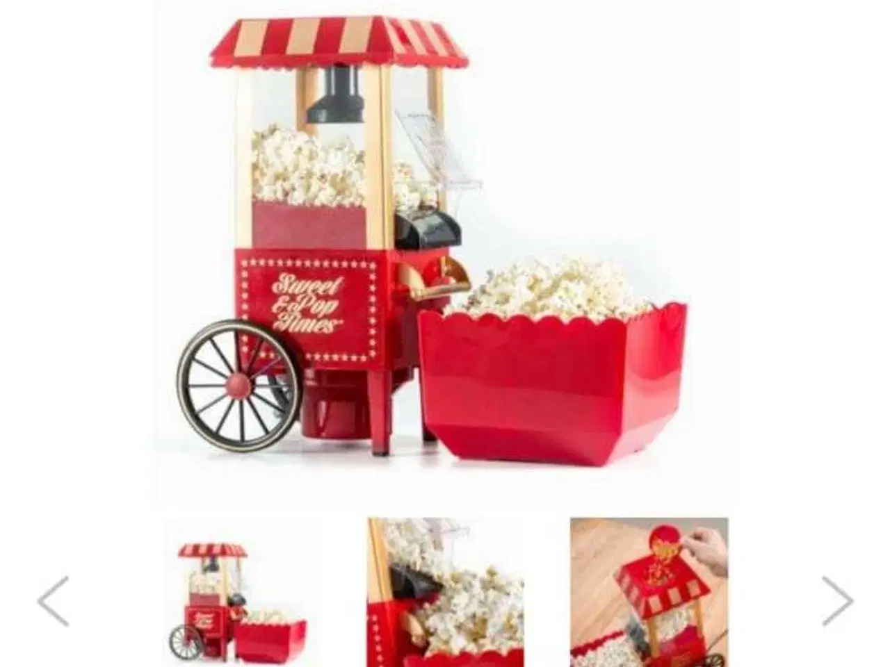 Billede 1 - Popcorn maskine, lille model