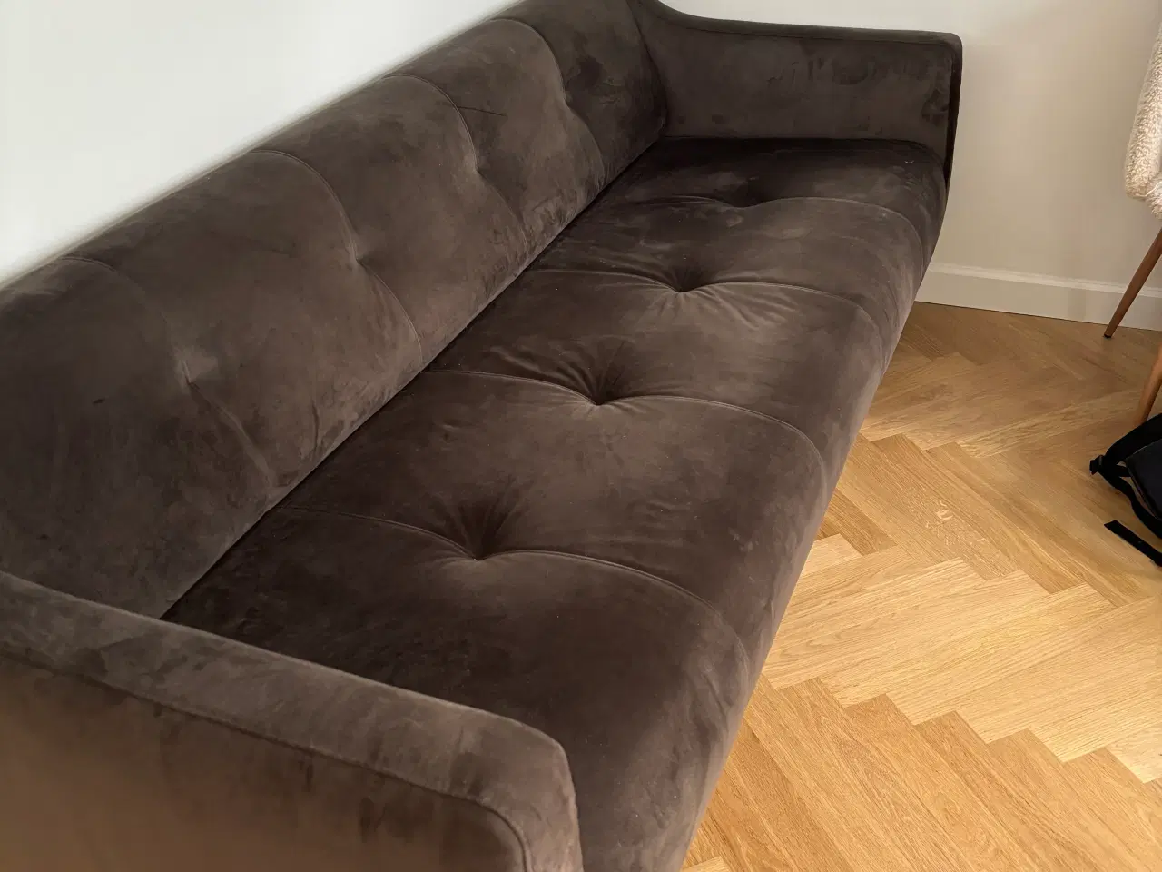 Billede 2 - 3 personers grå sofa