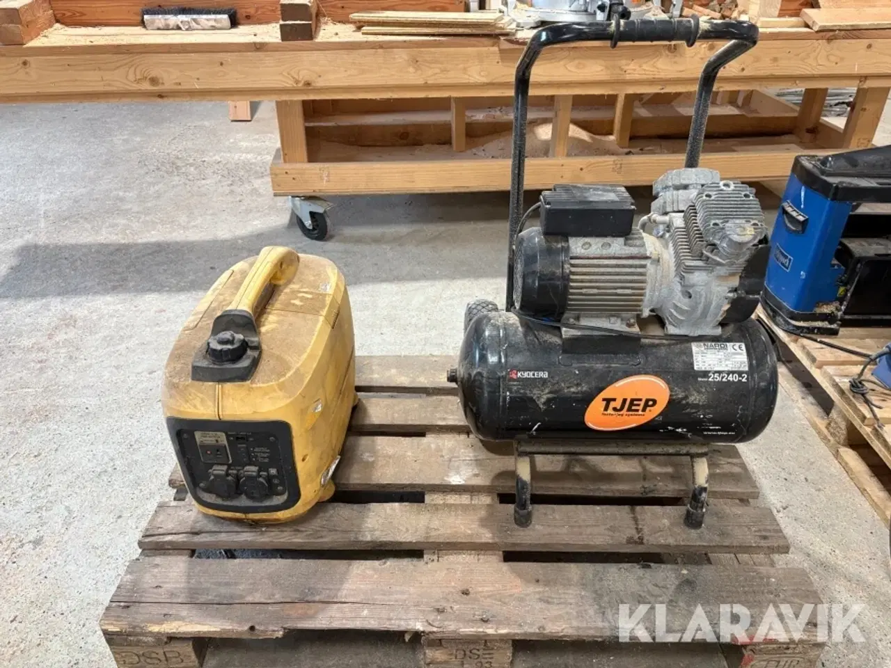 Billede 3 - Generator og kompressor