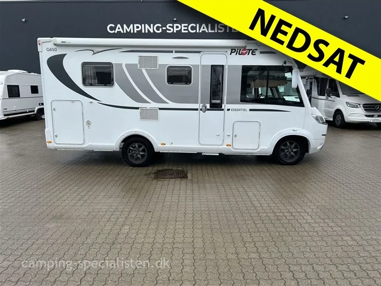 Billede 1 - 2017 - Pilote Essentiel G 650   Pilote Essentiel G650 fra 2017 m. aut.gear - kan nu ses hos Camping-Specialisten.dk