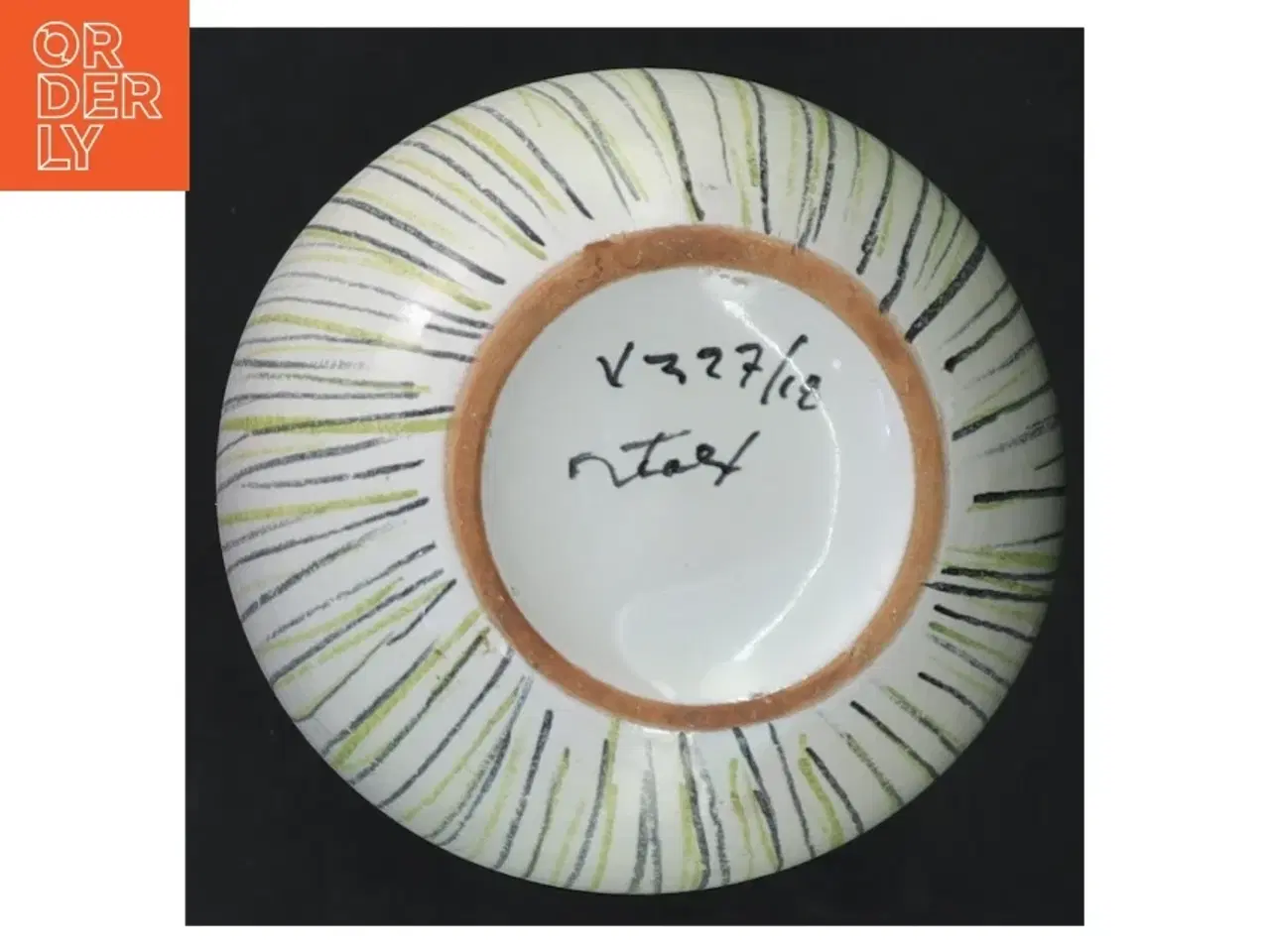 Billede 3 - Dekorativ keramikvase (str. 19 cm)