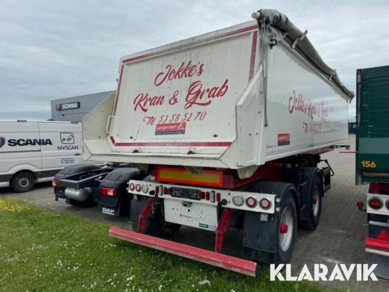 Billede 4 - Trailer Lagendorf SKA20-7,85M City med tippelad