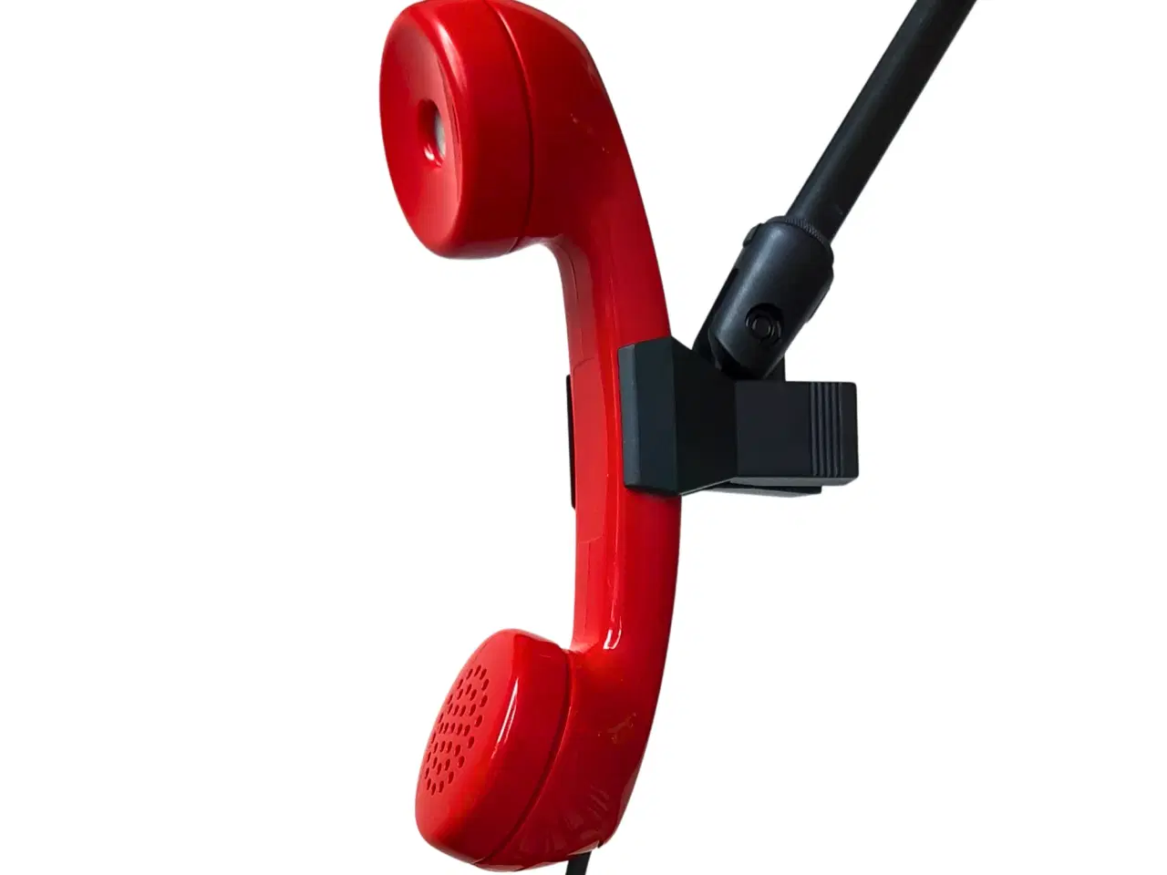 Billede 1 - Retro telefon mikrofon (Rød)