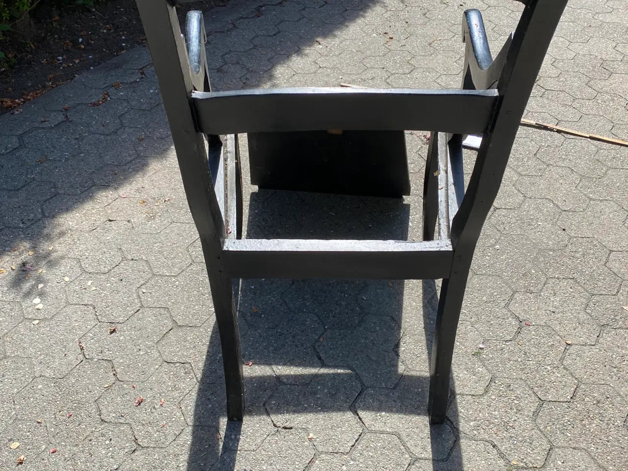 Billede 5 - Antik stol i sort