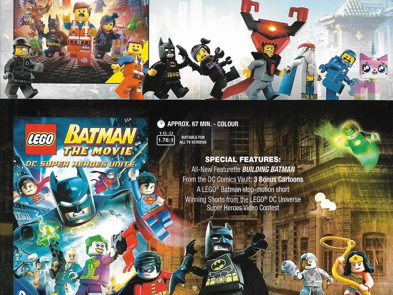 Billede 2 - The Lego Movie / Lego Batman The Movie (2-pack)
