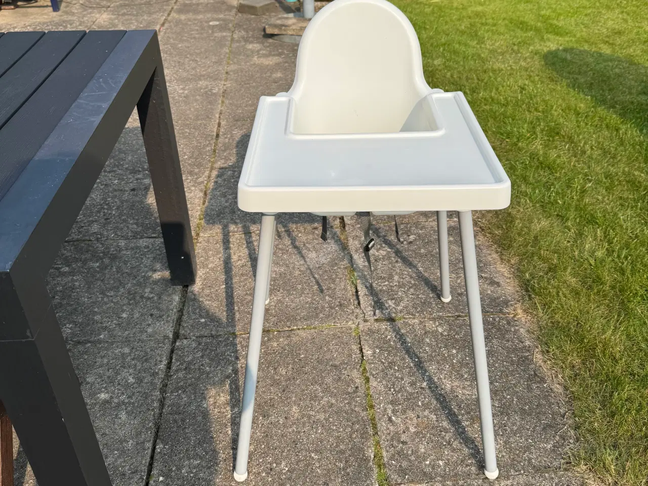 Billede 3 - Ikea høj barnestol med bord