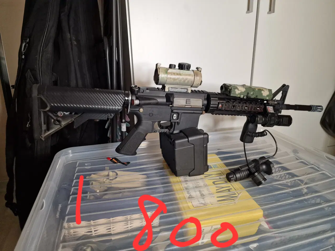Billede 15 - ALT SKAL BARE VÆK, airsoft, hardball udstyr våben