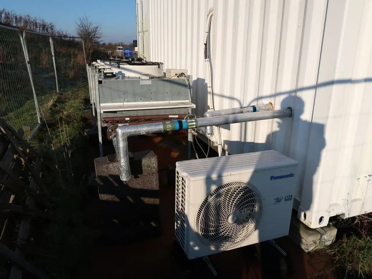 Billede 96 - 20 fods isolering container indrettet som testcenter af overskudsvarme (læs beskrivelse)