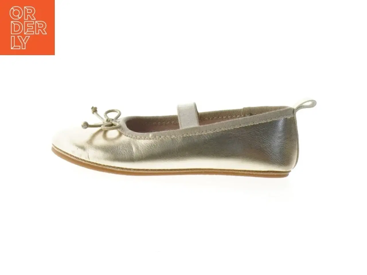 Billede 1 - Børnesko guldballerina fra H&M (str. 23 )