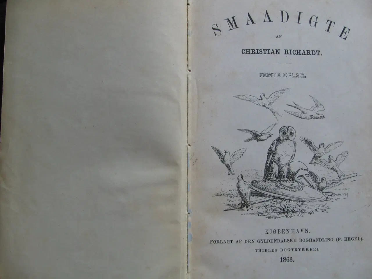 Billede 2 - Christian Richardt. Smaadigte, fra 1863