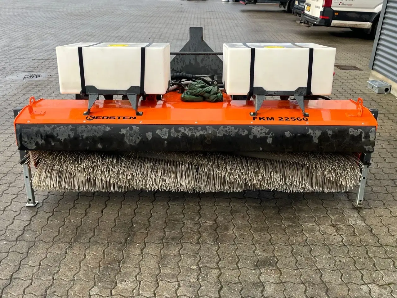 Billede 3 - Kersten fkm 22560 h 225cm Hydraulisk kost med vandanlæg Som ny!