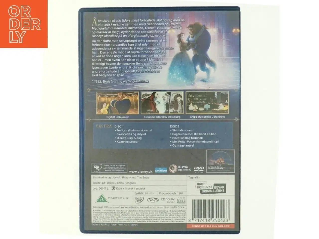 Billede 3 - Skønheden og uhyret fra Walt Disney