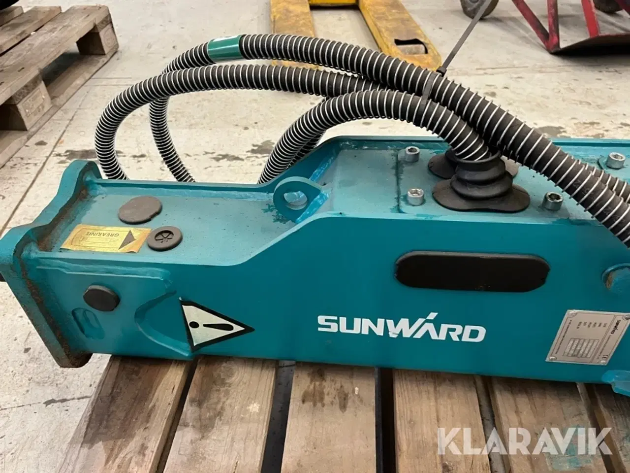 Billede 10 - Hydraulikhammer Sunward SWBG040H