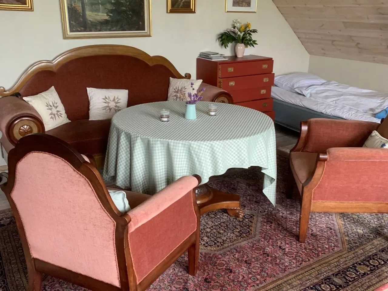 Billede 2 - Antikke Cuba mahogni møbler sælges