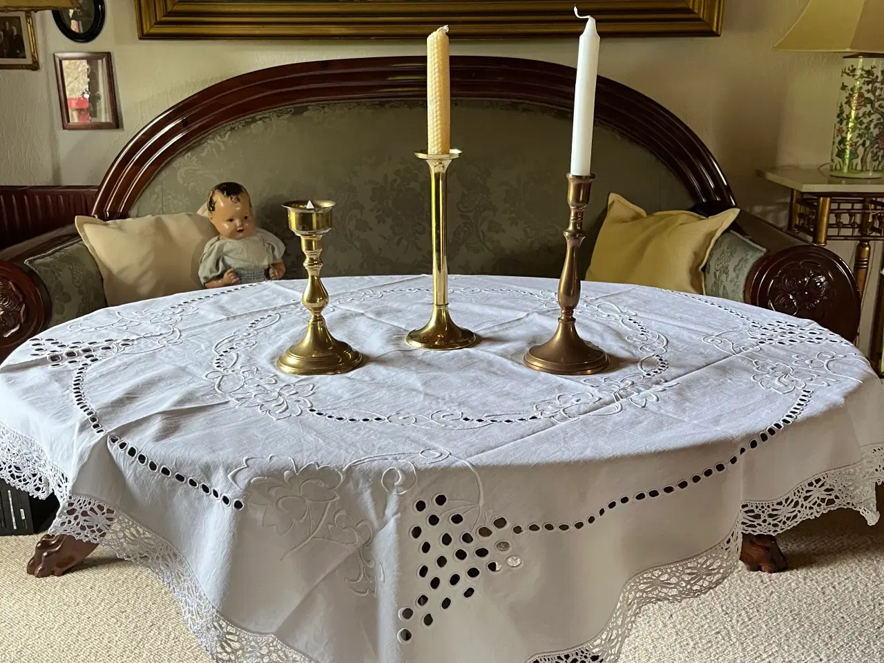 Billede 2 - Messing lysestager